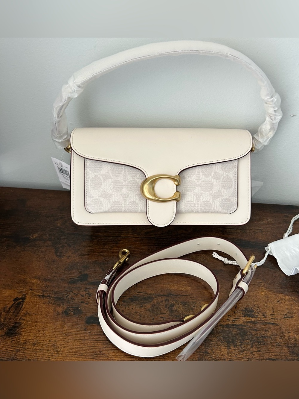 Coach Tabby Shoulder Bag 26 With Signature Canvas